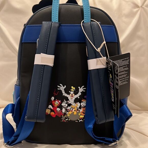 Loungefly X Disney Mickey and Friends Halloween Glow Haunted House Mini Backpack